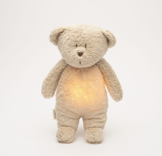 Knuffel beer Moonie met licht en geluid   ***