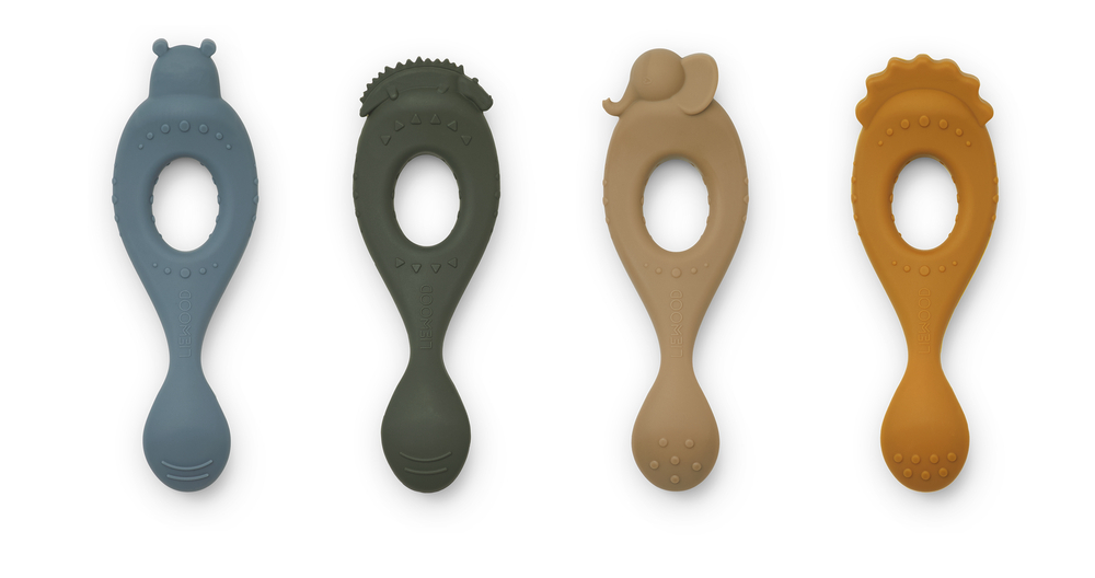 Liva siliconen lepels (4-pack)
