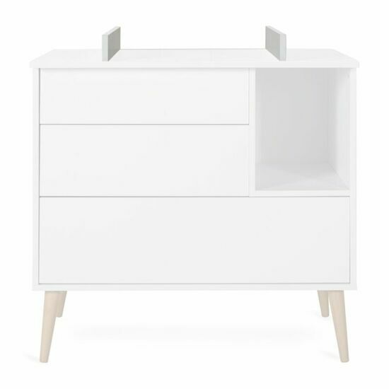 Verlengstuk commode Cocoon ice white Quax***